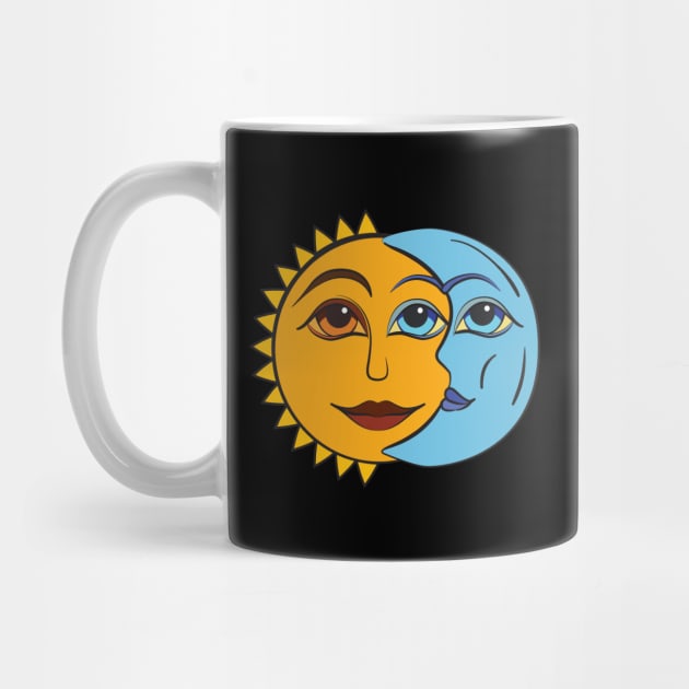 Sun and Moon Beautiful Duality by PauHanaDesign